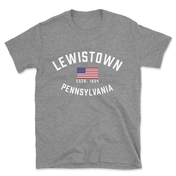 Lewistown Pennsylvania Patriot Men's Cotton T-Shirt