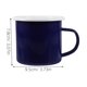 thumbnail image 2 of CRAFTHROU 2Ud Taza Esmaltada Azul Retro Resistente Para Té O Café En Casa Con Asa Fácil De Agarrar, 2 of 8
