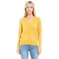 thumbnail image 5 of MixMatchy Women's Soft Basic Long Sleeve Button Down Classic V-Neck Knit Cardigan Sweater, 5 of 7