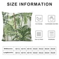 thumbnail image 5 of Chilfamy Palm Trees Wallpaper Pillow Covers for Couch Sofa Indoor Outdoor Pillow Case Aesthetic Decorative 1PC 22x22in, 5 of 5