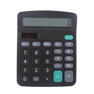 Jinsinto 2pcs Calculatrice solaire Calculatrice de bureau de base
