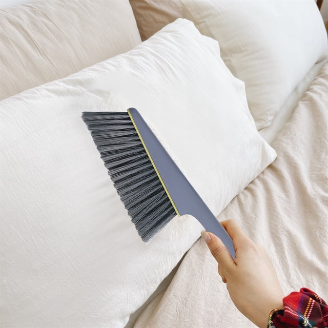 Cepillo de limpieza doméstico con cerdas flexibles | Cepillo multifuncional para quitar el polvo y barrer suelos, mesas, sofás y espacios reducidos