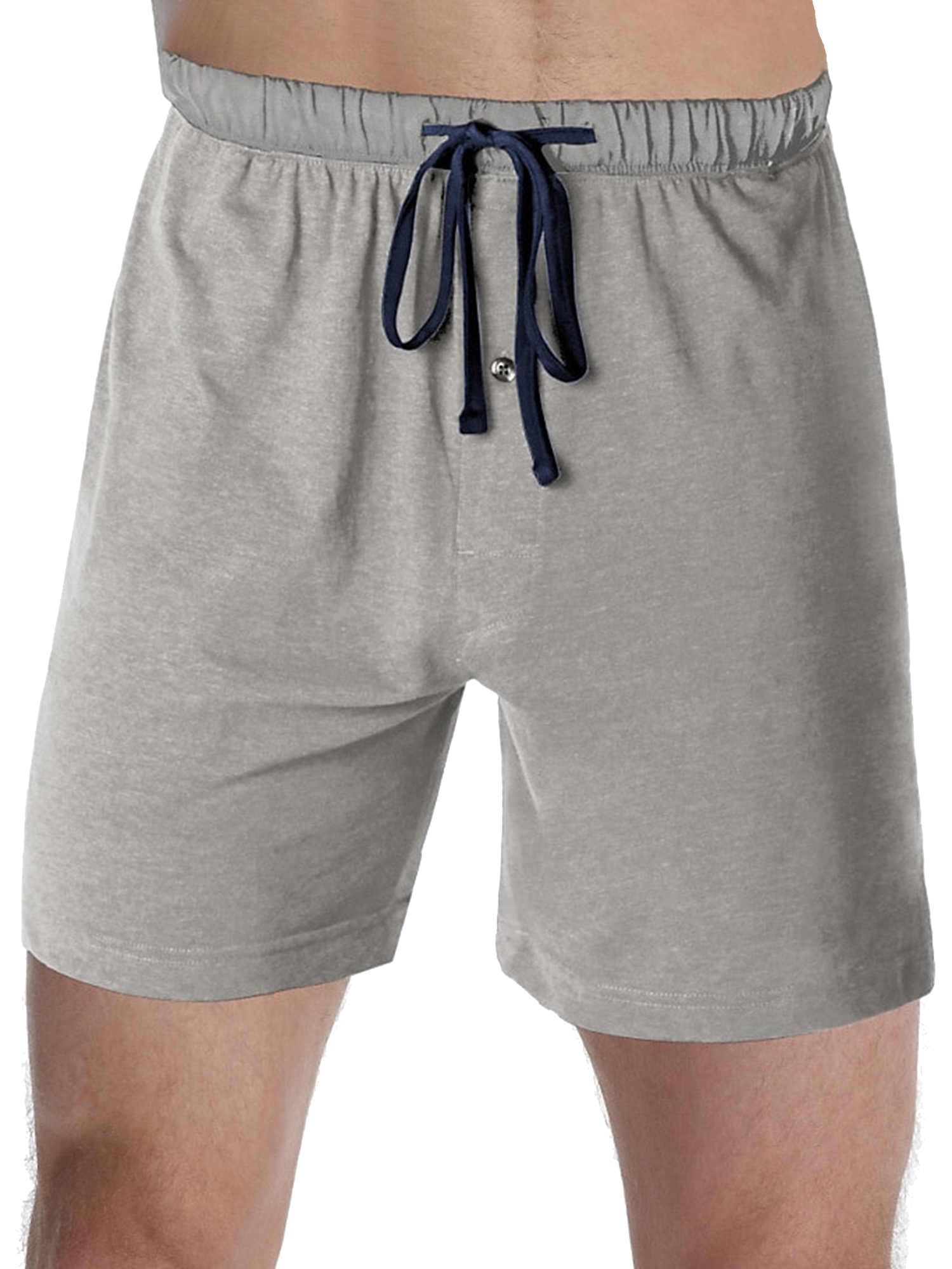 Hanes Men s and Big Men s 100 Cotton ComfortSoft Jersey Knit Sleep Shorts 2 Pack
