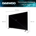 thumbnail image 3 of Daewoo Pantalla Televisión Smart TV 70 Pulgadas LED 4K UHD Roku Frameless Dolby Audio 4 HDMI 2 USB 1 AV DAW70UR, 3 of 8
