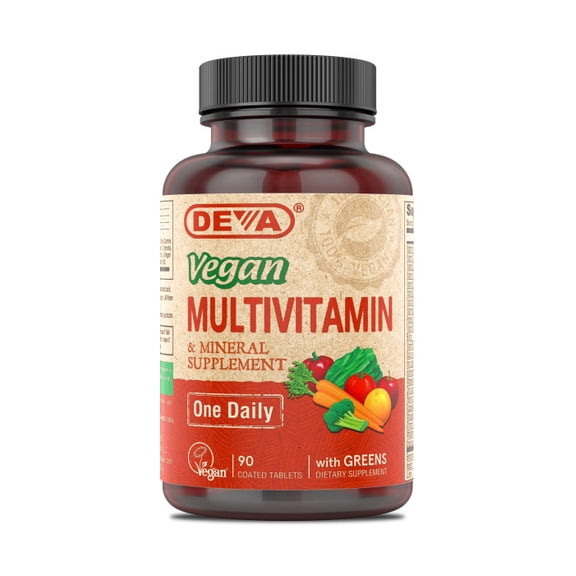 Deva Nutrition Multivitamin & Mineral Supplement, One Daily, 90 Coated Tablets