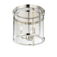 thumbnail image 2 of Savoy House Penrose 3 Light Semi-Flush in Polished Nickel, 2 of 3