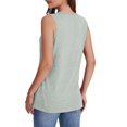 thumbnail image 7 of Summer Tunic Tops For Women V Neck Sleeveless Tee Plain Basic Camisole Slim Fitted Cami Dressy Classic Vest Office Work Trends T Shirts Tank Top Clothing, 7 of 7