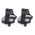 thumbnail image 1 of Pedales de bicicleta estática con correas para bicicleta giratoria y bicicleta estática interior, 9/16 pulgadas, 1 of 5