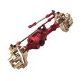 thumbnail image 2 of Bunblic 1/10 Front Axle Housing Aluminum Alloy DIY Accs Easy to Install Replacement Spare Part for Wltoys Crawler Model 104010 104026 red, 2 of 8