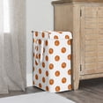 thumbnail image 2 of Sweet Jojo Designs Watercolor Sports Theme Basketball Print Boy Foldable Laundry Hamper with Handles, 2 of 6