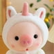 thumbnail image 3 of Animal relleno cerdo almohada de felpa Reversible suave dibujos animados muñeco de peluche Kawaii Plus, 3 of 5