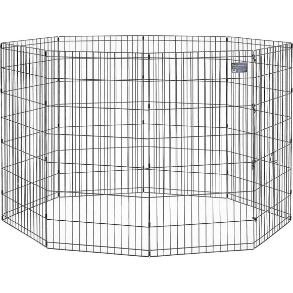 Stylo d’exercice noir Midwest 8 panneaux sans porte