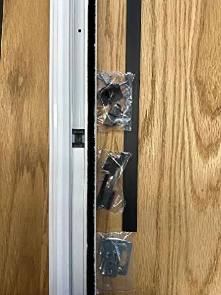T - Astragal for Sealing Double Door (Silver , 96")