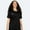 Black, variant on FORZA Women's Classic Short Sleeve Football Shirt – Lightweight, Quick-Dry Polyester Sports Top [XS-XL]