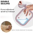 thumbnail image 3 of Juego de 10 Contenedores de Vidrio para Alimentos BOROHOUSE 1.6 y 4.4 Tazas, 3 of 8
