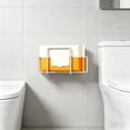 thumbnail image 4 of EGNMCR Wall Mounted Wet Wipe Dispenser For Bathroom No Drill Wipes Organizer Metal Wet Wipe Storage Rack, 4 of 6