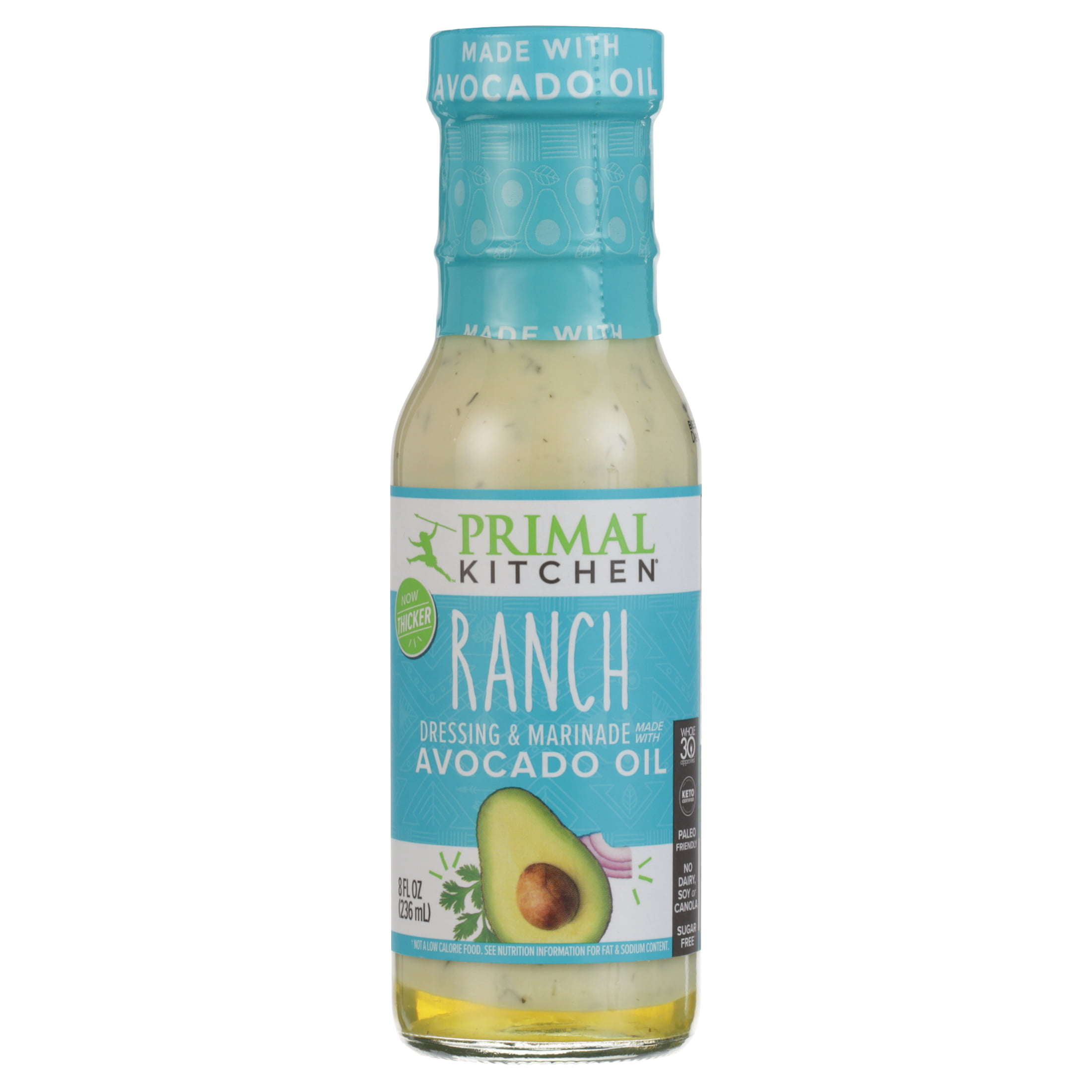Primal Kitchen Dressing Ranch Avocado Oil - 8 fl oz bottle