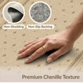 thumbnail image 6 of ODIKA 6'x9' Beige Traditional Geometric Washable Area Rug Classic Ornamental Motif With Intricate Corner And Decorative for Dining Room, Under Table, Office Décor, Non-Slip Chair-Friendly, 6 of 7