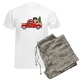 thumbnail image 6 of CafePress - Christmas Berner Red Truck Pajamas - Men's Light Loose Fit Cotton Pajama Set, 6 of 7