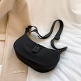 thumbnail image 1 of Bolsa De Hombro Bolso De Hombro Compuesto Nylon Almohada Bolso Bandolera Mujer Ocio Diario (Negro) Likrtyny Para Estrenar, 1 of 3