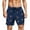 Navy, variant on IROINNID Men's Summer Plus Size Quick Dry Elastic Casual Bermuda Beach Shorts
