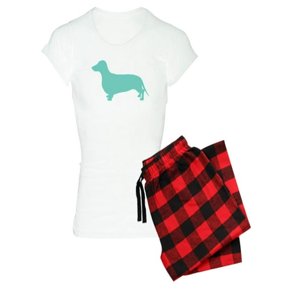 CafePress - Dachshund Silhouette - Women's Light Pajamas