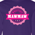 thumbnail image 4 of Inktastic Grandparents Day Worlds Best Mawmaw Long Sleeve T-Shirt, 4 of 5