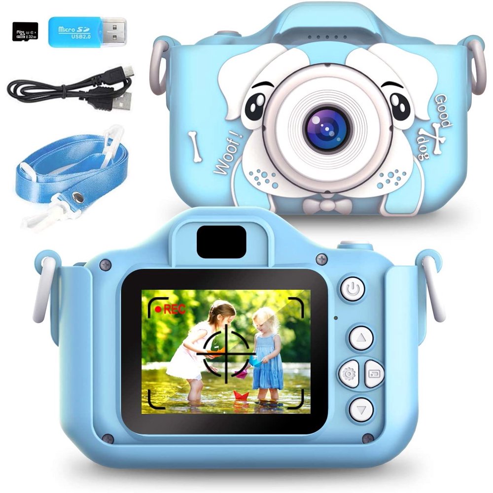 Kids Camera, 20.0MP Digital Dual Camera Rechargeable, Kids Selfie