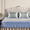 thumbnail image 2 of Unique Bargains Satin Pillowcases with Envelope Closure 2pcs, 2 of 9