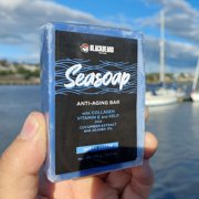 Blackbeard for Men Instant Brush-On Beard Color and Age-Defying Seasoap Bundle, Hypoallergenic Temporary Gray Coverage, 3 Tubes and 1 Luxury Bar