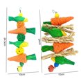 thumbnail image 6 of Wharick Bird Chew Toys, Parakeet Natural Wood Toys Parrot Hanging Cage Toy for Small Medium Parrot Birds, 6 of 8
