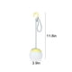 thumbnail image 3 of Farol de camping LED recargable | Gancho colgante, tienda portátil al aire libre verde claro 1800mAh con batería, 2 modos: frío y cálido blanco | Patio, jardín, senderismo, iluminación de emergencia, 3 of 5