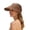 Coffee, variant on jiaxiM Women'S Sun Hats Summer Travel Vacation Foldable Wide Brim Straw Clip on Stretch Beach Hat Outdoor UV Protection Cap
