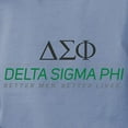 thumbnail image 3 of CafePress - Delta Sigma Phi Color Stacked Logo T Shirt - Womens Comfort Colors® Shirt, 3 of 4