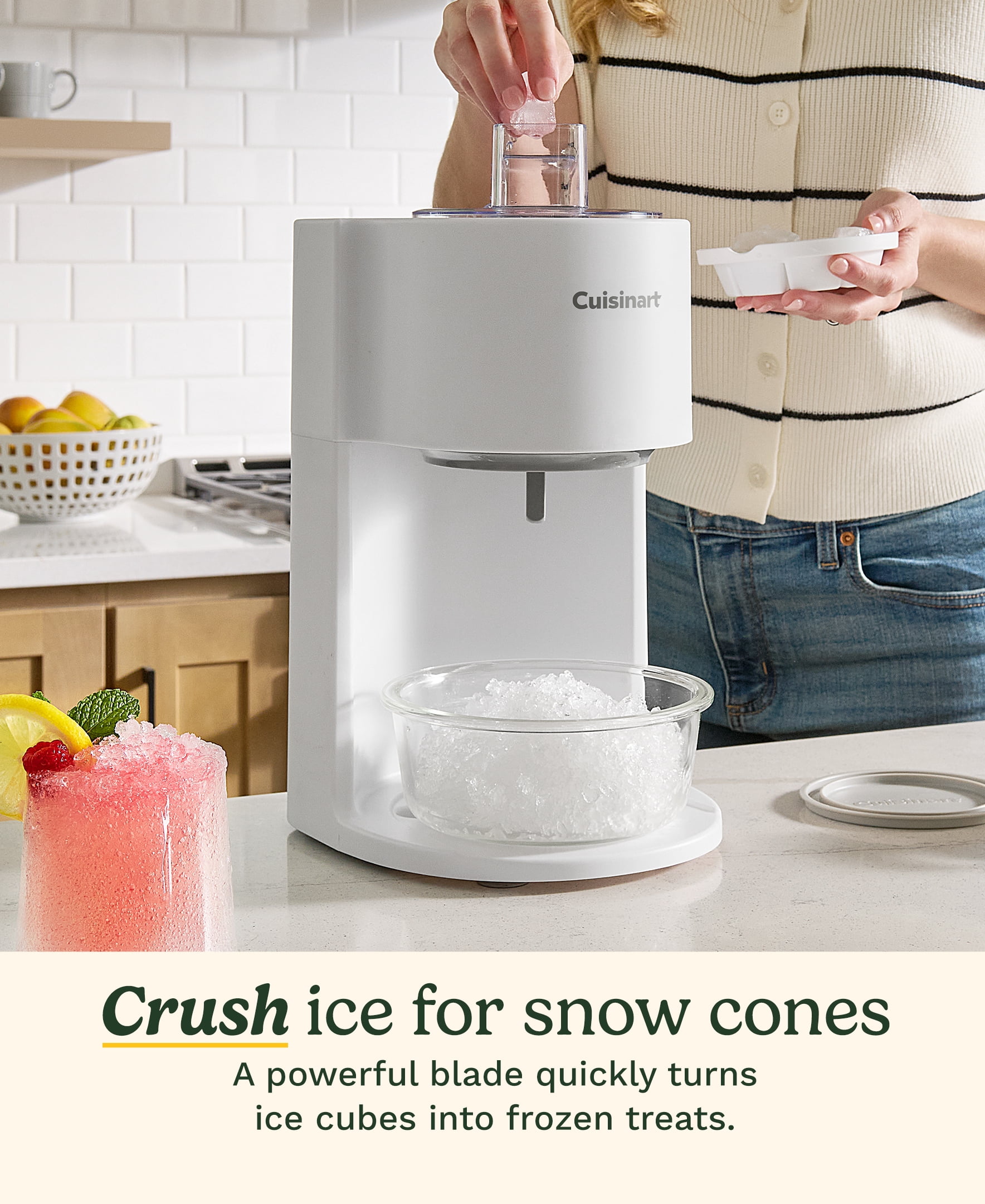 Cuisinart Cool Combo Ice Cream Maker and Snow Cone Machine