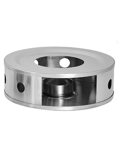 VONTER Stainless Steel Coffee Tea Warmers, 6 Inches Circular Herb Tea