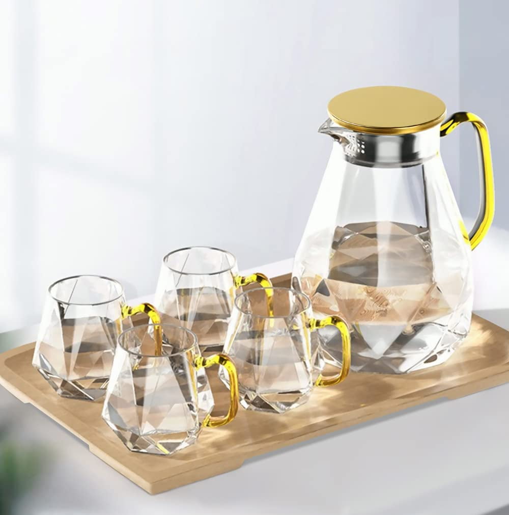 Glass Water Pitcher  All-Purpose Pitcher, Coffee Carafe & Carafes – Roman  and Williams Guild