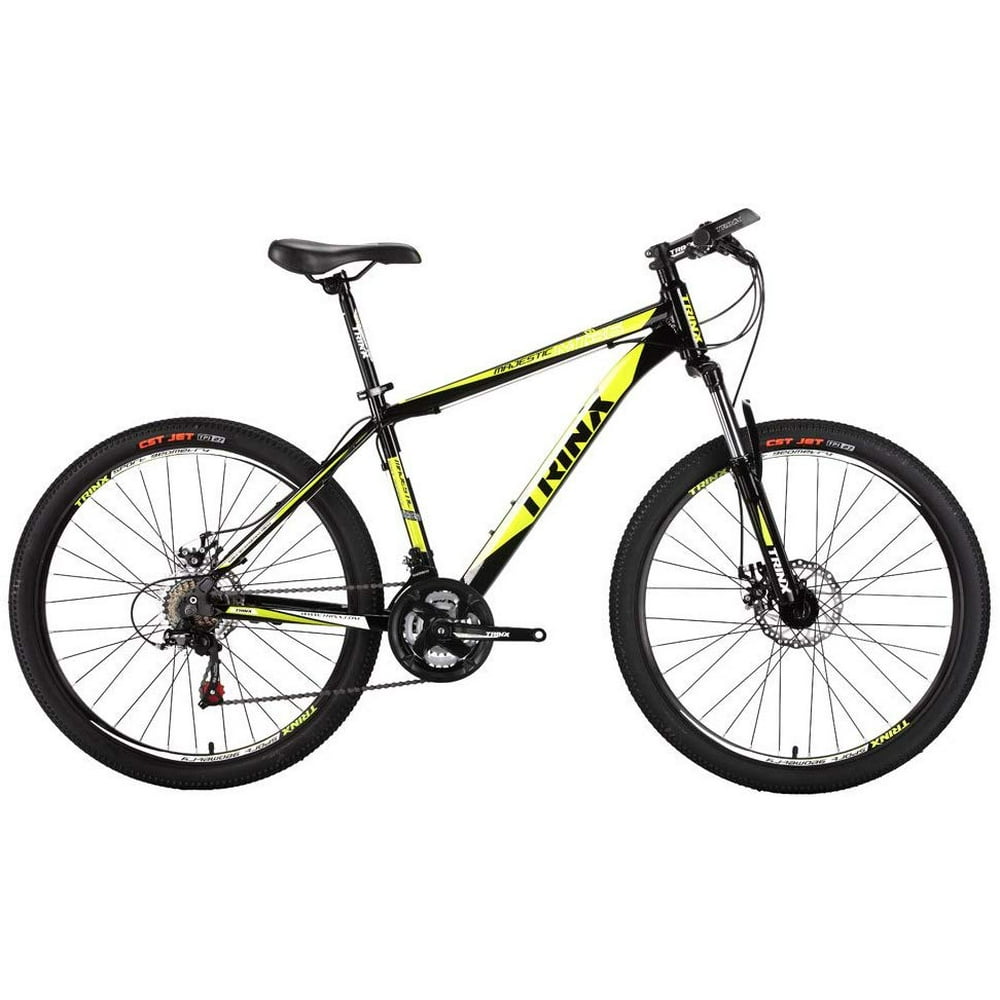 Trinx MTB Mens Mountain Bike 26 inch 21Speed M136 Black Green
