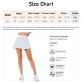 thumbnail image 2 of Faldas de golf para mujer Faldas de tenis plisadas con bolsillos Pantalones cortos Falda para correr, Faldas deportivas Faldas de entrenamiento Zhivalor BST3006890-4, 2 of 6