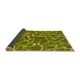 thumbnail image 2 of Ahgly Company Indoor Rectangle Abstract Yellow Modern Area Rugs, 7' x 9', 2 of 4