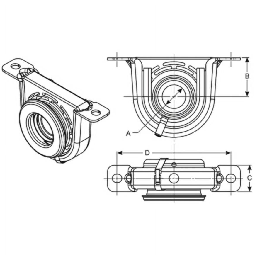Spicer 211590-1X FSGR Fits select: 1990-1997 FORD RANGER