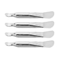 thumbnail image 1 of Cepillo de Máscara Facial, Cepillos de Máscara de Cara de Doble Extreme Establecido Manija de aluminio Scoop 4pcs para maquillaje, 1 of 7