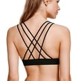 thumbnail image 2 of Sports Bras for Women Fashion Women Solid Color Wireless Back Beauty Gathering Chest Cushion Ventilation Yoga Sports Bra Womens Bras Summer Plus Size Bras for Women, 2 of 2