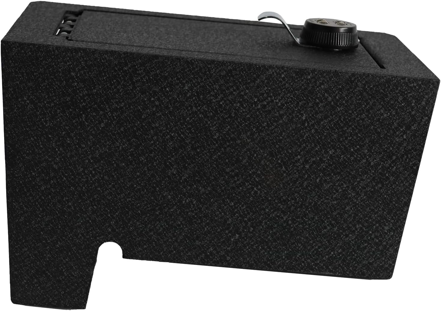 Black Horse Center Console Safe Security Lock Box, Black Gun Box Organizer, with 4 Digit Combination Resettable Lock Compatible with 2023-2023 Toyota Sequoia|2022-2024 Toyota Tundra-ASTT02