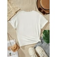thumbnail image 2 of Cute And Stylish Capybara Print T-Shirt for Girls, 2 of 5