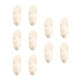 thumbnail image 5 of 10 paquetes de bolas de pompones artesanales Sunnimix Multicolor piel Artificial para ropa Bufandas Bolsas Blanco, 5 of 8