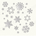 thumbnail image 3 of Lydiaunistar Christmas Snowflake Stencil Template Reusable Plastic Painting DIY Crafts Templates Xmas Snowflake Decor for Wood Window Glass Greeting Card, 3 of 3