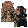 thumbnail image 3 of Chaleco informal para hombre, chaqueta holgada de invierno, chaquetas para hombre, chaleco de algodón con estampado de monstruo y espantapájaros, ropa para hombre 2024, chalecos, abrigos, 3 of 5