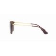 thumbnail image 6 of RAY-BAN RB4187 CHRIS Square Shape Sunglasses Polished Transparent Brown Frame | Polarized Brown Lens 54mm, 6 of 6