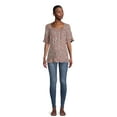 thumbnail image 2 of Destination Maternity Women's Maternity Smocked Woven Top, Sizes S-2XL, 2 of 6